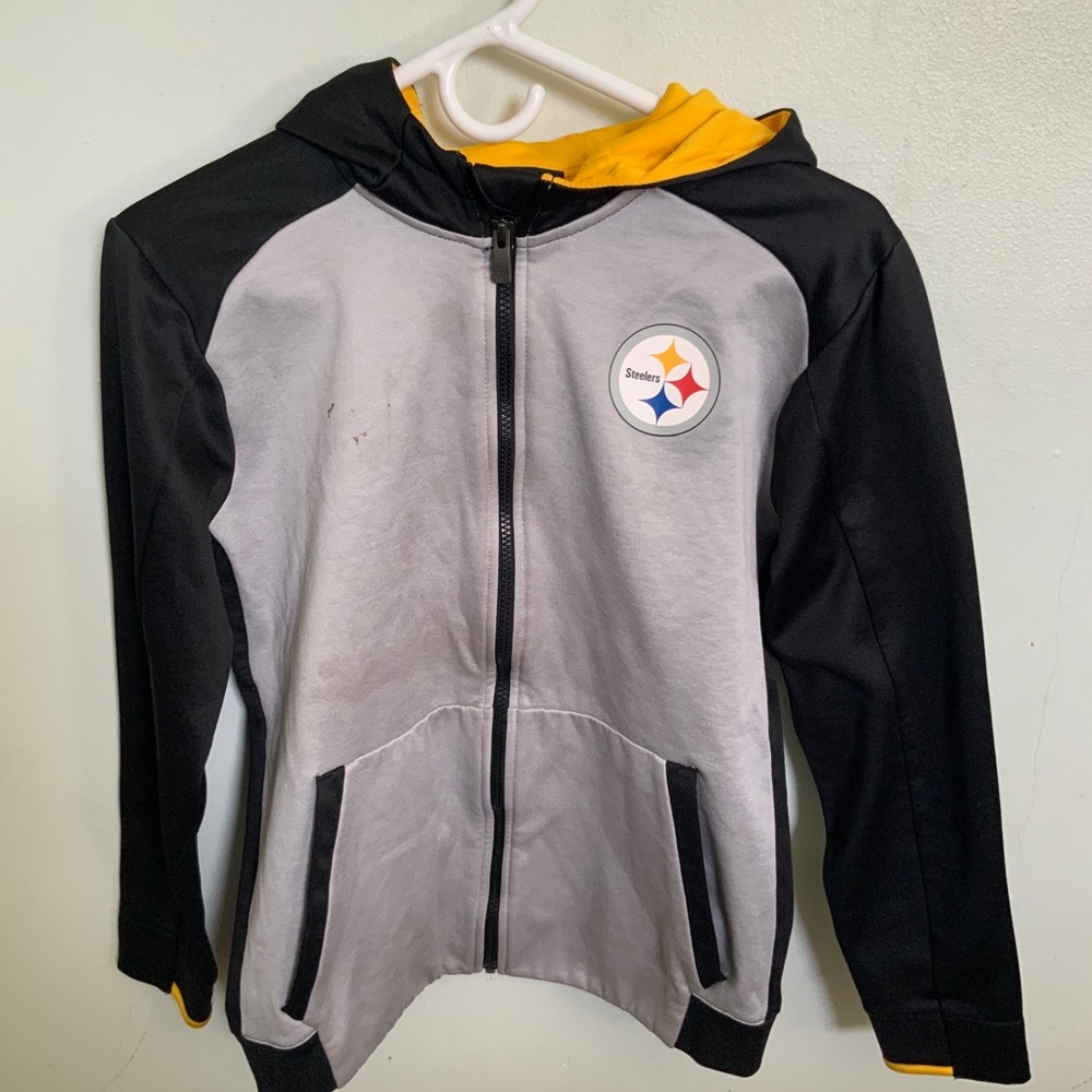 Steelers zip up hoodie